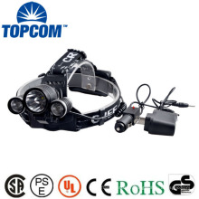 Rechargeable 3 LED Bicycle Bike Headlight Lamp Lampe de poche